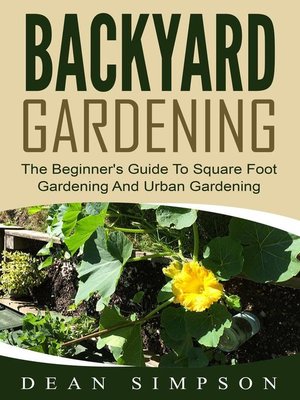 cover image of Backyard Gardening